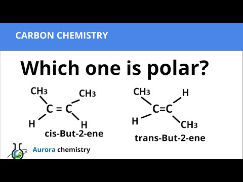 Among cis-But-2-ene & trans-But-2-ene, Which one is polar? Why??