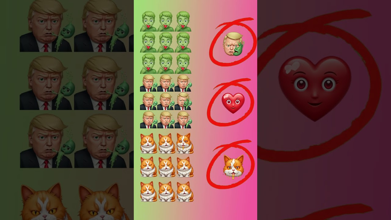 🎮🧠Find hidden emoji  eye test 