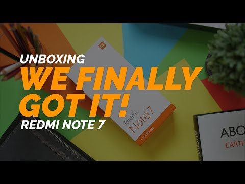 REDMI NOTE 7 - Unboxing