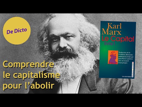 Vidéo: Capital n'est pas seulement un livre du célèbre économiste Karl Marx