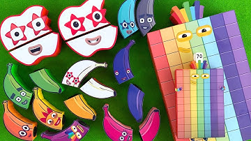 Looking for Numberblocks NEW 70 70 Puzzle Tetris Shape | ASMR chirping of birds