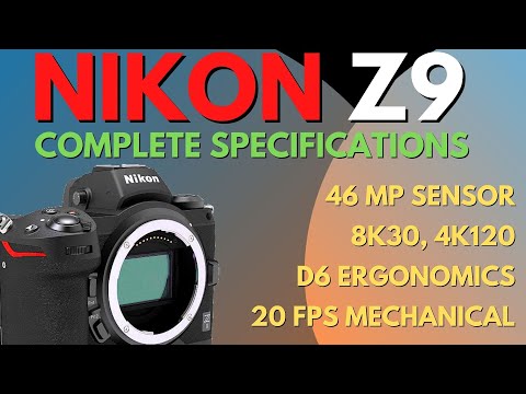 Nikon Z9 Complete Specifications