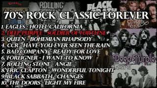 70'S ROCK CLASSIC FOREVER | LAGU ROCK KLASIK TERBAIK SEPANJANG MASA