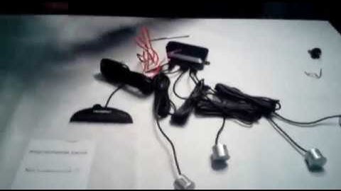 Como instalar unos sensores de aparcamiento