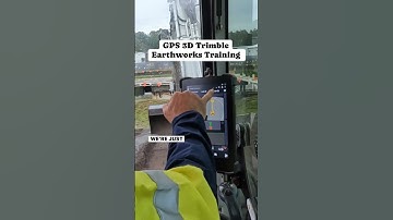 GPS 3-D Trimble earthworks training - watch our new YouTube