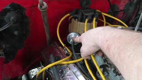 SETTING INITIAL TIMING ON A CHEVY