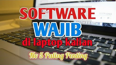 SOFTWARE WAJIB SETELAH INSTALL ULANG ❗ INSTALL SOFTWARE DI WINDOWS 10 / 11 SETELAH RESET/REINSTALL