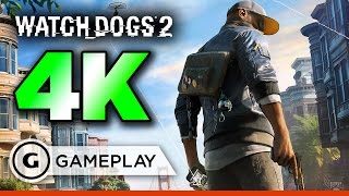 19 Minutes of Watch Dogs 2: PS4 Pro 4K Gameplay