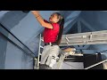 Pinay &amp; Belgian 🇵🇭🇧🇪 painting Duo  is live prepping the garage