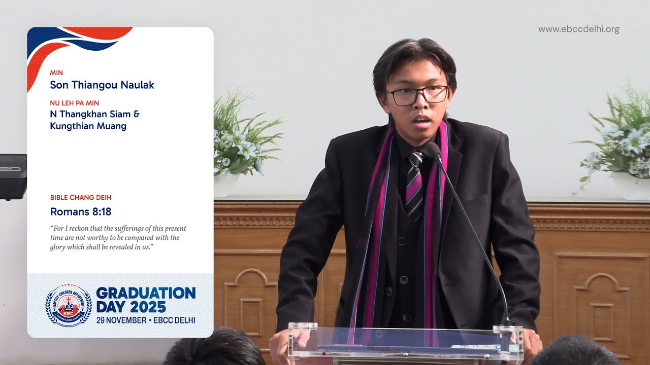 Сон Тиангу Наулак | Выпускная речь BCD | 29 ноября 2025 г. – EBCC, Дели