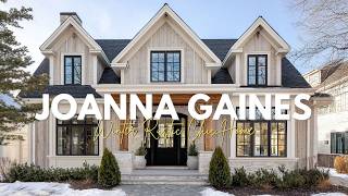 Winter Rustic Chic Home Inspired by Joanna Gaines with Warm Seasonal Style