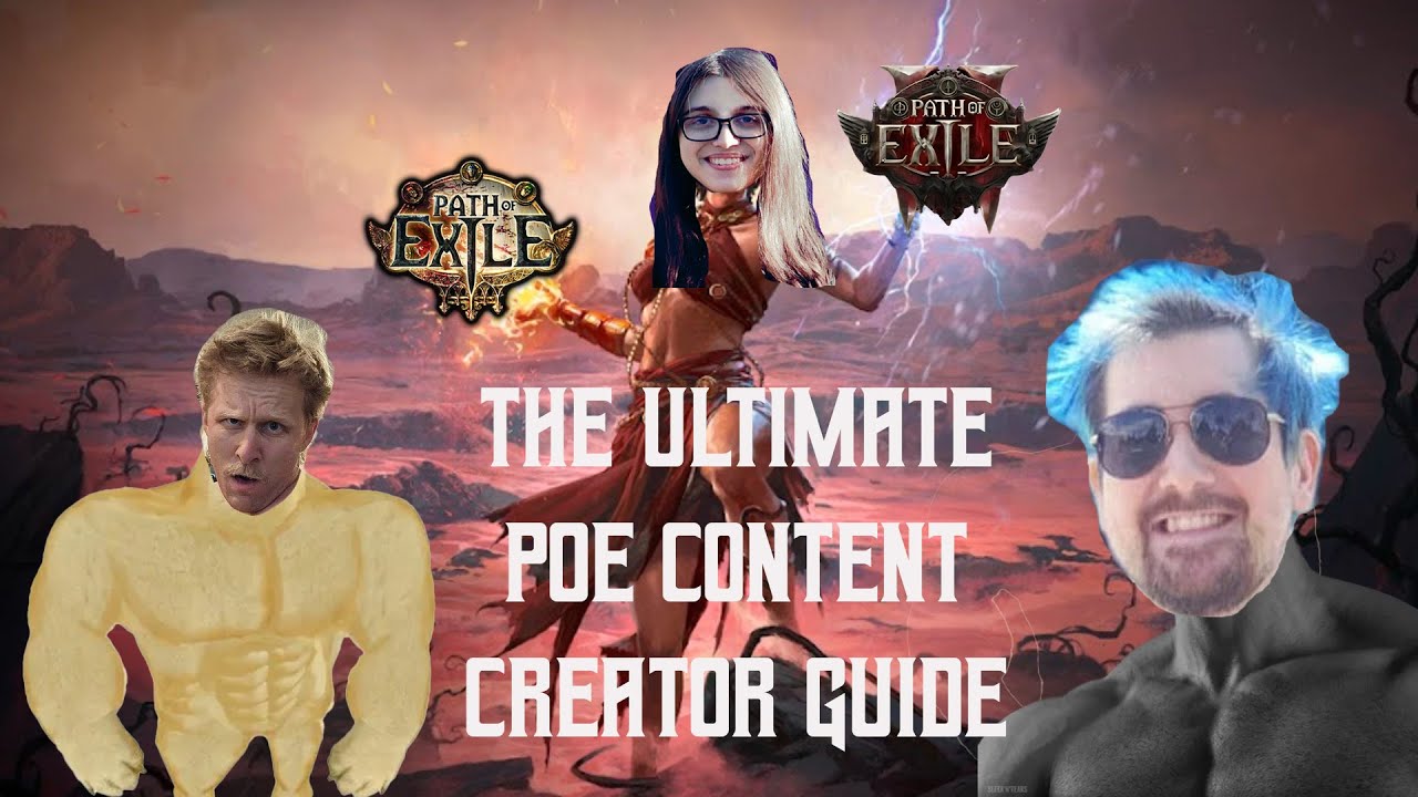 Path of Exile Top Content Creators List and Clips