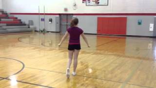 Tryout Cheer - back view