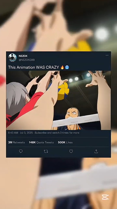The ANIMATION IN THIS SCENE IS CRAZY 🔥🥶 #shortsvideo #haikyuu #hinata #shoyo #kageyama