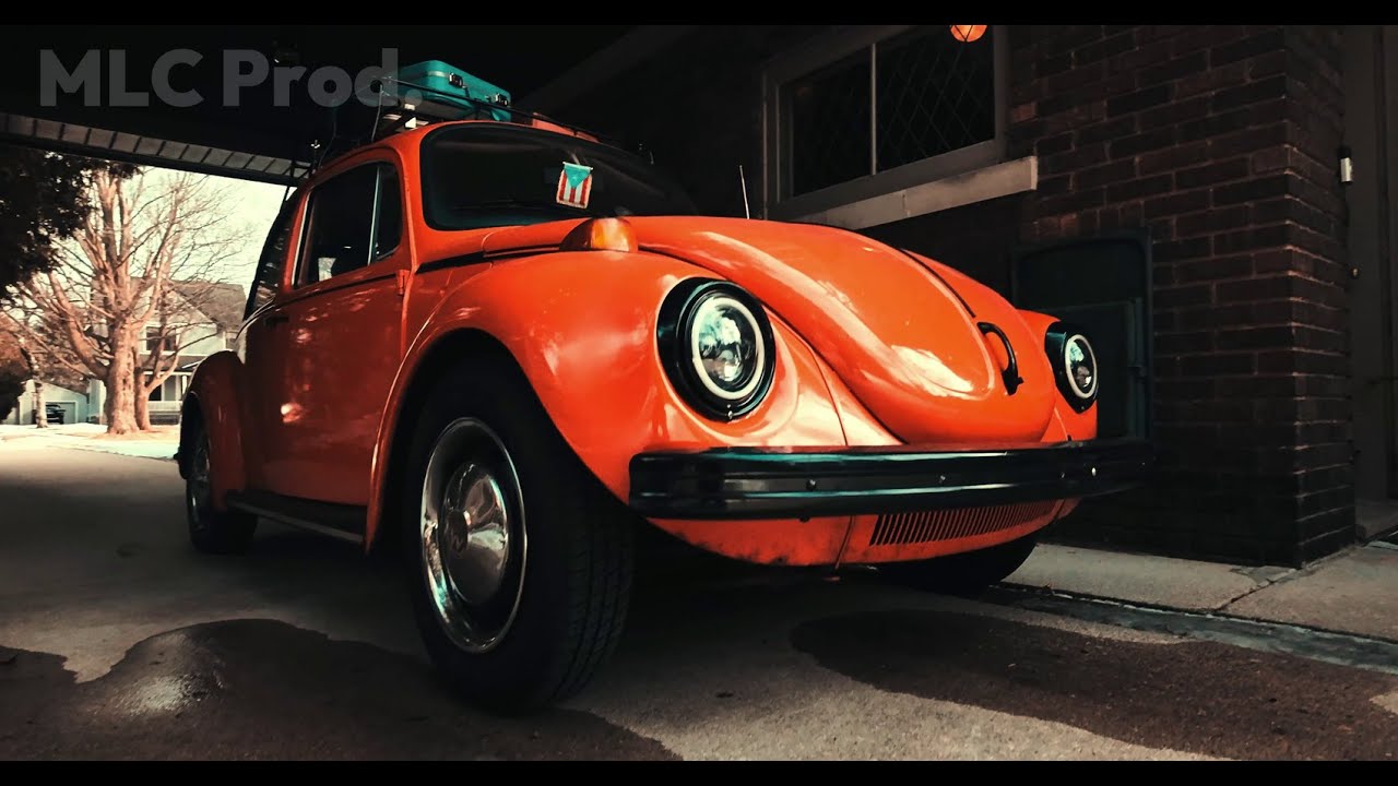 Our 73 VW Beetle on set for a scene/ Ep. 102 /The Clinic on Washington Street