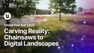 Carving Reality: From Chainsaws to Digital Landscapes | Unreal Fest Bali 2025