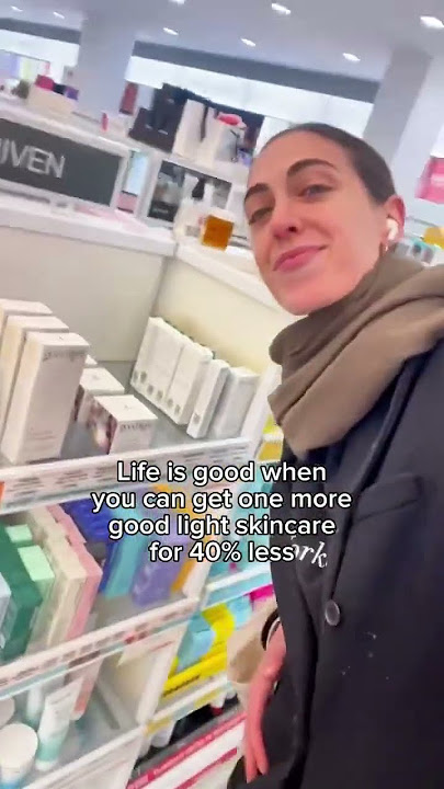 GOOD LIGHT SKINCARE IS BUY ONE GET ONE 40% OFF RIGHT NOW 🏃‍♀️🏃‍♀️🏃‍♀️