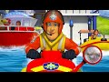 Sam El Bombero En Espanol Varada Rescate En Agua Dibujos Animados 