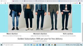 Designing Shopping website using HTML CSS and BOOTSTRAP (Part-2).