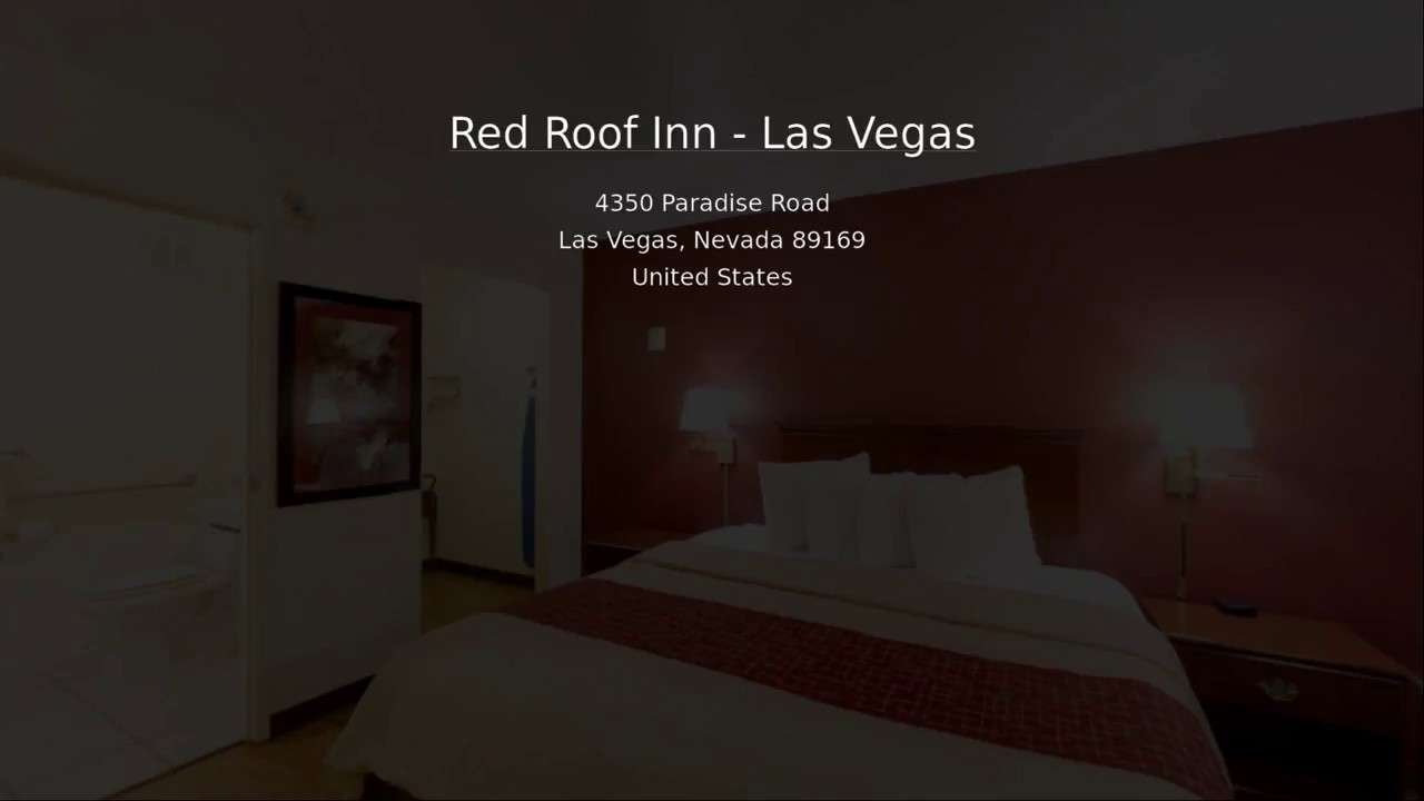 Red Roof Inn Las Vegas Video Virtual Tour Youtube