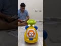 ayaansh loves his ride on car | unboxing and assembling| luvlap sunny ride on car #shorts #luvlap