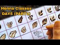Tazaheen henna classes day 5 part 1 learn detailed henna with tazaheen henna classes 2023