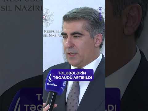 Tələbələr daha çox təqaüd alacaq.
