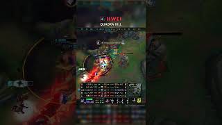 Hwei QUADRA KILL | KR Grandmaster Patch 26.12 #shorts
