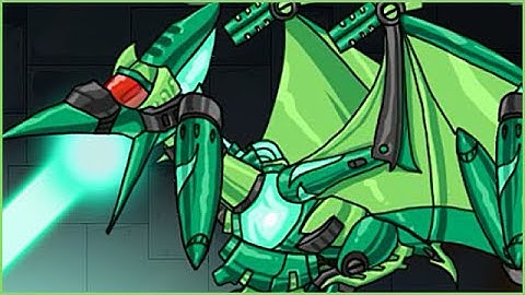 Dino Robot Ptera Green - RePlay - Game Show - Game Play - 2015 - HD