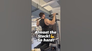 ASSISTED PULL UP MAX! -this one was hard😂😂 #shortsfeed #shorts #gym #funnygymvideo #gymtrend