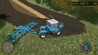 Farming Simulator 22 культивацыя рсм 2375 и хтз