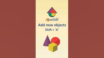 Add new objects - Shift + 