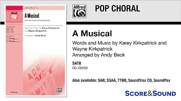 A Musical, arr. Andy Beck – Score & Sound