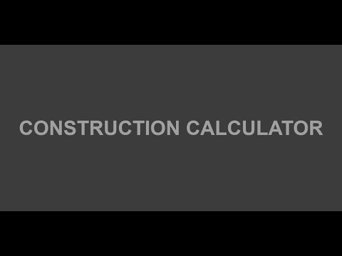 Construction Calculator Appar Pa Google Play