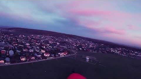 Lidl Glider Flight in the evening