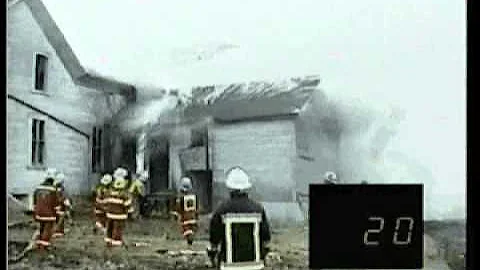 F-500 EA Extinguishing a House Fire