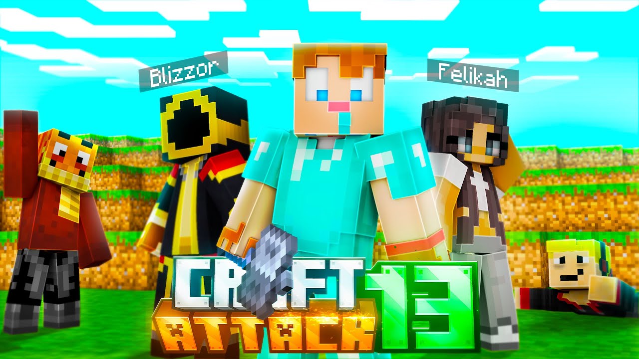 MEIN ERSTES MAL CRAFT ATTACK 13 👀🔥