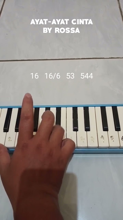 Ayat-ayat Cinta #belajarpianika #pianikacover #lagutahun2000