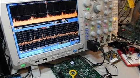 #76: Debug Transient EMI signal with a Mixed Domain Oscilloscope MDO4000 Tektronix
