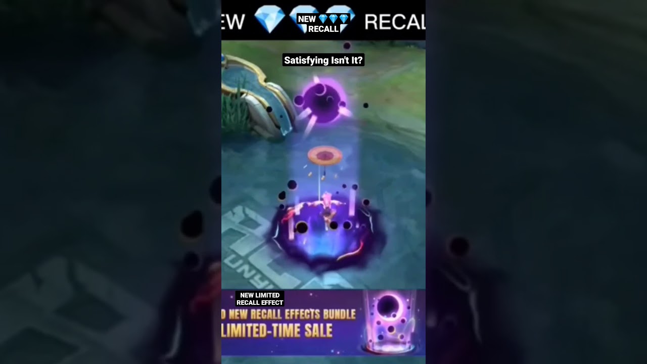 NEW SATISFYING LIMITED RECALL EFFECT (Mobile Legends) Credit To Carol Magic MLBB / Aceunyill