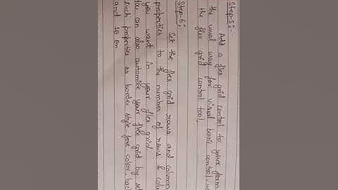 BCA IV Sem: Grid Control in Visual Basic 6.0