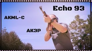 Echo 93 AKML-C & AK3P AK-47 (AKM) Flash Hider Test & Review (HD)