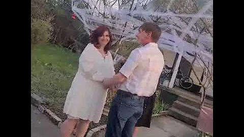 Our wedding day