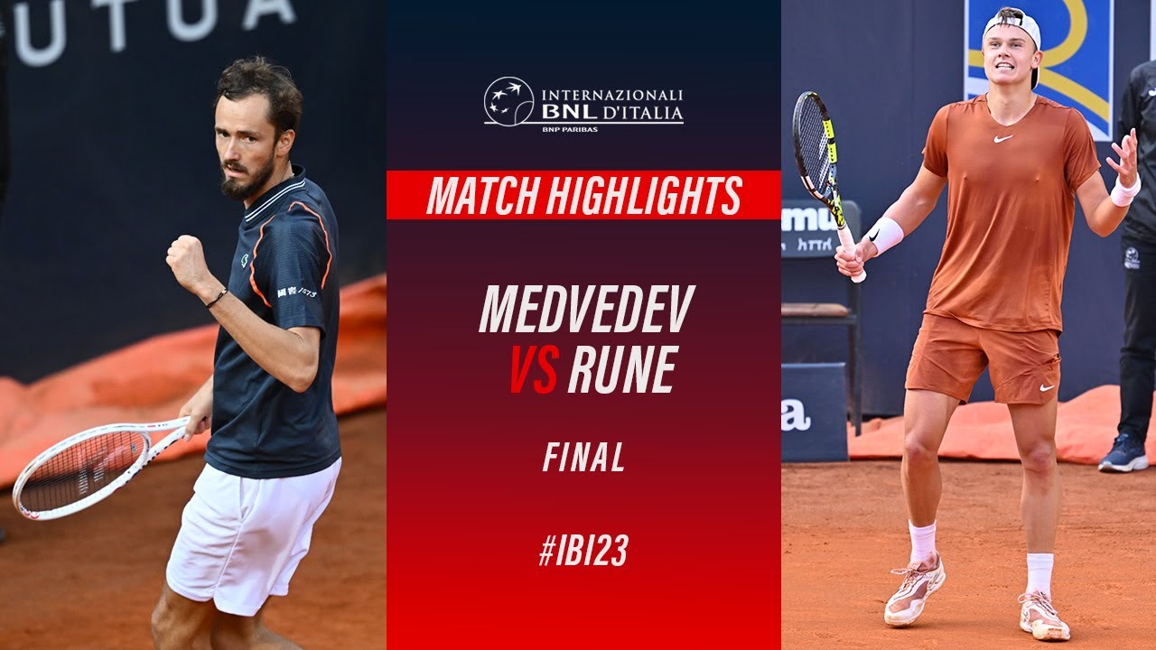 Daniil Medvedev credits new strings for his success in 2023 after winning  first clay title at the Italian Open