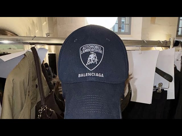 【関税&送料込み】Balenciaga Black Lamborghini Baseball Ca Balenciaga x Lamborghini - YouTube