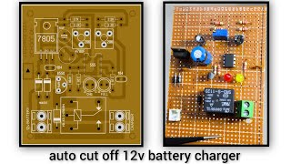 auto cut off 12v battery charger