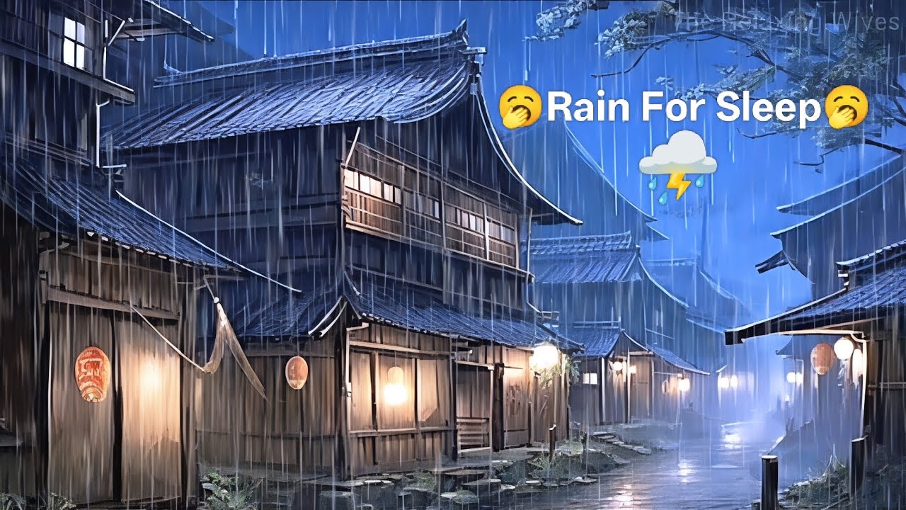 No Ads Rain Sounds For Sleeping_ASMR Rain and Thunder Sounds For Sleeping, #rainforsleep 