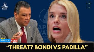 C'était filmé ! Pam Bondi accuse Padilla en face – Le ministère de la Justice est-il en plein cha...