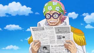 Reaksi Coby setelah membaca berita tentang Luffy One Piece 879 Eng Sub HD YouTube