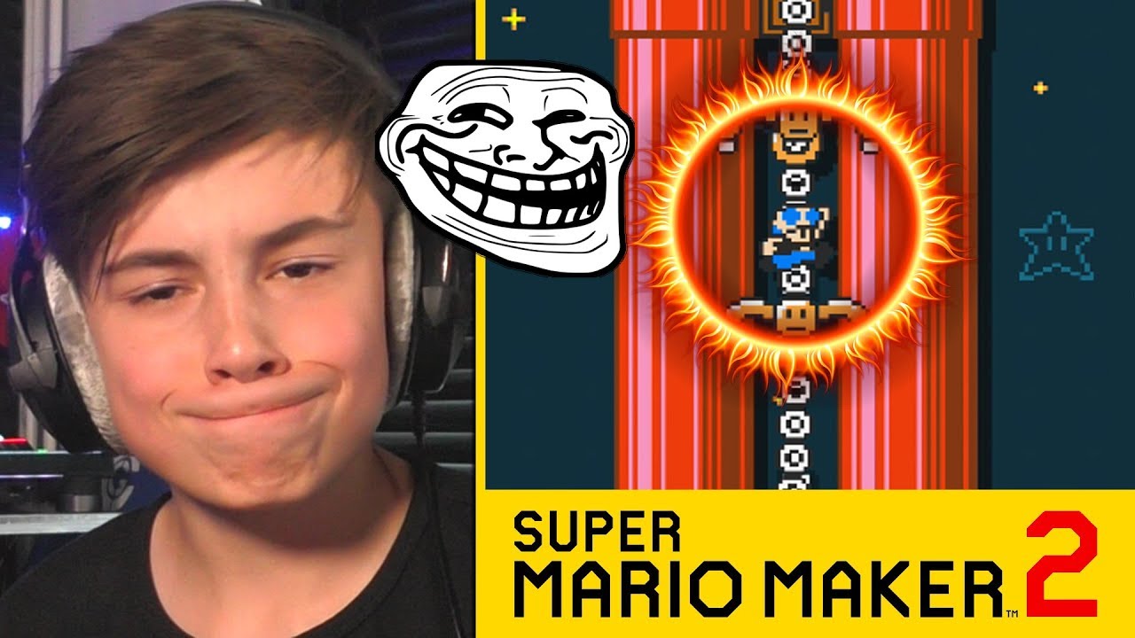 ERGSTE TROLL LEVEL IN SUPER MARIO MAKER 2 !!